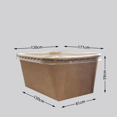 Disposable Kraft Paper Fast Food Box Machine Square Light Food Take Away CHW-1000M