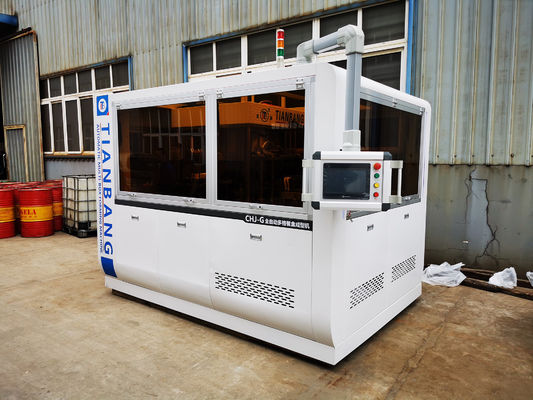 Mechanical Paper Sub Grid Lunch Box Forming Machine CHJ-G Automatic Intelligent Multi Grid