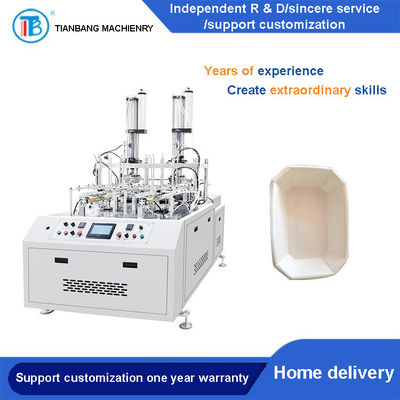 Disposable Rectangular Fast Food Paper Lunch Box Making Machine CHJ-A