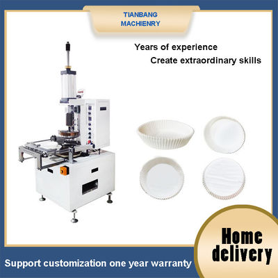 Air Fryer Disposable Paper Bowl Machine Semi Automatic Round Paper Tray Machine DGT-B