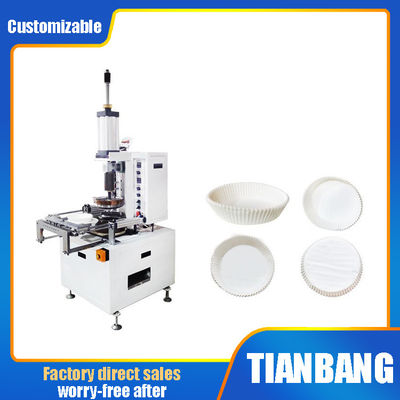 DGT-B Disposable Paper Bowl Making Machine High Temperature Baking Oil Absorbing Fryer