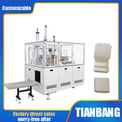 Multi Grid Paper Lunch Box Forming Machine FBJ-D Disposable