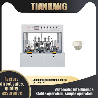 Programmable Automatic Double Position Paper Cup Molding Machine