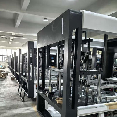 Automatic intelligent servo paper box forming machine, CHJ-120JZ fully automatic intelligent dual station paper box forming machine